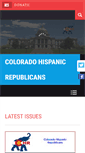 Mobile Screenshot of coloradohispanicrepublicans.org